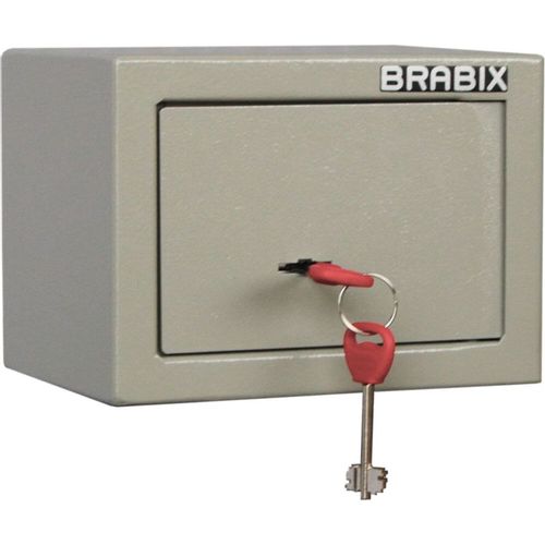 Сейф мебельный BRABIX Dm 14 взломостойкий 145x200x150 мм ключевой [291160]