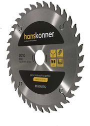 Пильный диск HANSKONNER H9022-210-30-48,  210мм, по дереву