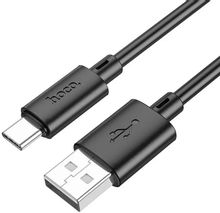 Изображение товара Кабель Hoco X88 Gratified USB Type-C (m) — 1 м, 3A, черный