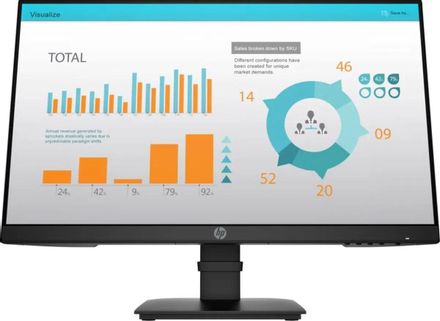 23.8" Монитор HP P24 G4,  1920x1080,  IPS,  1хHDMI,  1хDP,  черный [1a7e5aa]