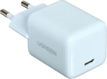Изображение товара Сетевое зарядное устройство UGREEN X512 Mini USB-C 20Вт голубое компактное и быстрое