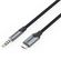 Изображение товара Кабель VENTION BDGBG,  micro USB B (m) (прямой) -  Jack 3.5 (m) (прямой),  1.5м,  серый