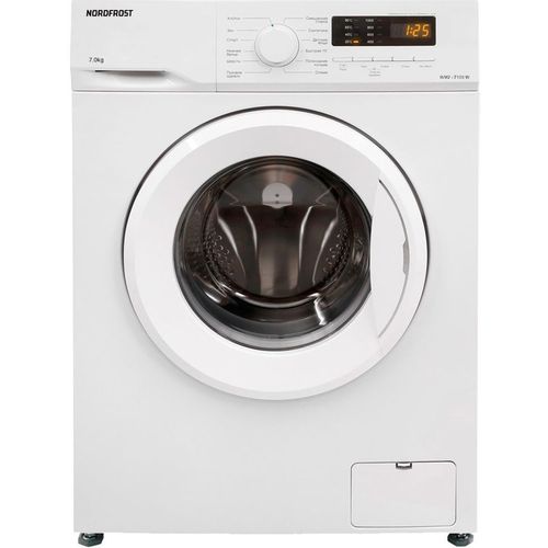 Стиральная машина NORDFROST WM2 7100 W, с фронтальной загрузкой, 7кг, 1000об/мин