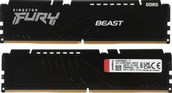 Изображение товара Оперативная память Kingston Fury Beast KF560C36BBEK2-16 DDR5 - 2x 8ГБ 6000МГц, DIMM, Ret Изображение товара Оперативная память Kingston Fury Beast KF560C36BBEK2-16 DDR5 - 2x 8ГБ 6000МГц, DIMM, Ret