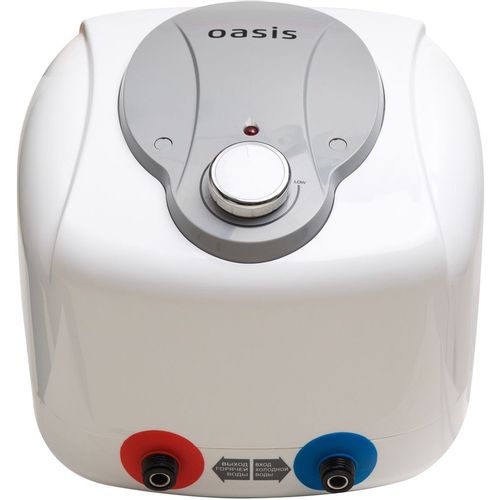 Водонагреватель OASIS Small 10KP, проточно-накопительный, 1.5кВт, 10л, жемчужный