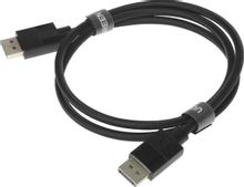 Изображение товара Кабель аудио-видео UGREEN DP114,  DisplayPort (m) -  DisplayPort (m),  1м, черный [80390]