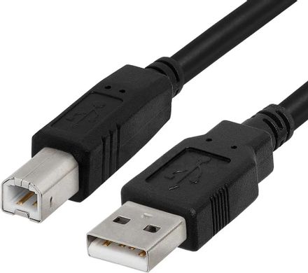 Кабель PREMIER USB A (m) -  USB B(m),  1.5м,  серый [pcb5910-1.5]