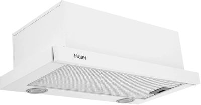 Встраиваемая вытяжка HAIER HVX-T671W, управление кнопочное, белый ...