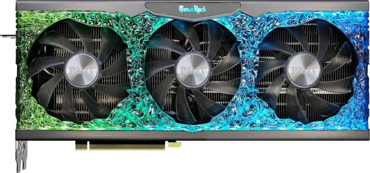 Видеокарта Palit NVIDIA  GeForce RTX 3070TI,  PA-RTX3070TI GAMEROCK OC 8G,  8ГБ, GDDR6X, OC,  Ret [ned307tt19p2-1047g]