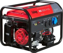 Изображение товара Бензиновый генератор FUBAG BS 5500 AES 5.5 кВт с автоматическим запуском