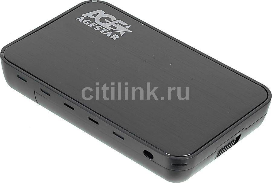 Внешний корпус для HDD AgeStar 3UB3A8-6G, черный – купить в Ситилинк ...