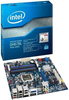 Intel DH67BL LGA 1155 Intel H67 B3 mATX Ret 589892