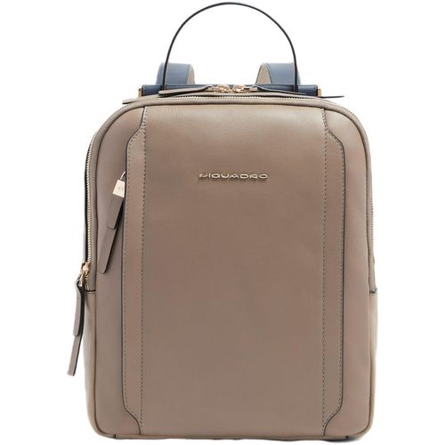 Рюкзак Piquadro Circle CA5566W92/TOBLU бежевый натуральная кожа