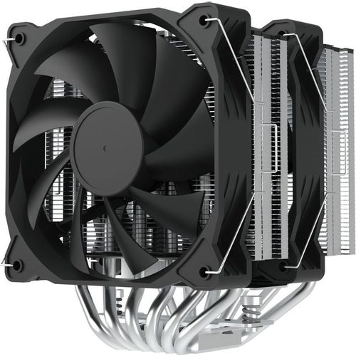 Устройство охлаждения (кулер) Zalman CNPS12X BP, 4-pin, нет подсветки, 120мм, черный, retail