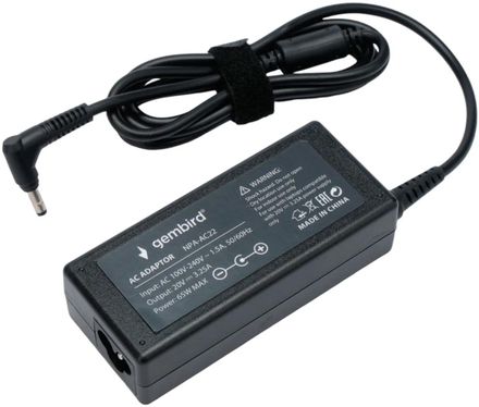 Адаптер питания PREMIER PCBNAC22, 20 В, 3.25A, 65Вт, черный