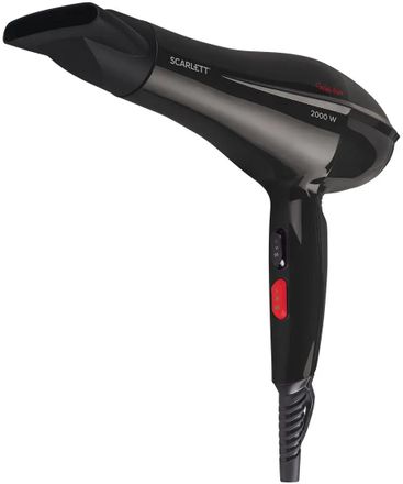 Фен Scarlett SC-HD70I89, 2000Вт, черный
