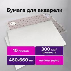 Бумага BRAUBERG 113232, 10 лист., 300г/м2
