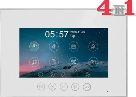 Видеодомофон TANTOS Marilyn HD s,  белый [00-00174690]