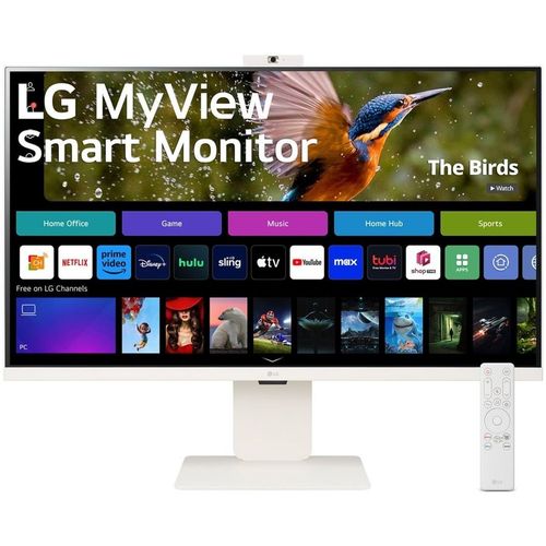 31.5" Монитор LG MyView 32SR85U-W, 3840x2160, IPS, 2хHDMI, белый [32sr85u-w.aruz]