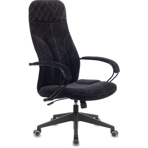 Кресло Бюрократ CH-608Fabric, ткань, до 150кг, черный