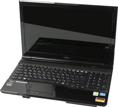 Ноутбук Fujitsu LifeBook AH532 VFY:AH532MPZE2RU, 15.6", Intel Core i5 3210M 2.5ГГц, 2-ядерный, 4ГБ DDR3, 500ГБ,  NVIDIA GeForce  GT 640M LE - 2 ГБ, Windows 8, черный