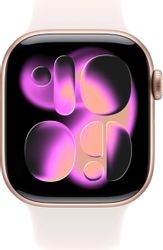 Смарт-часы Apple Watch Series 11 A3331, 42мм, белый/розовое золото