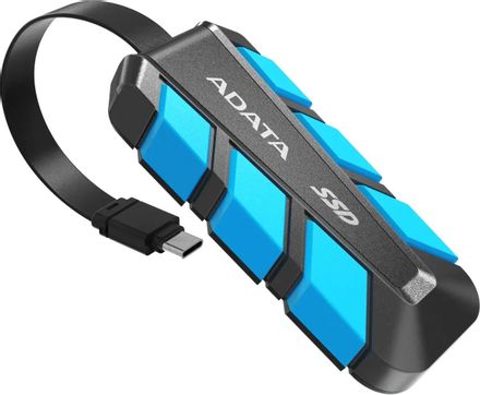1000ГБ Внешний диск SSD A-Data SC740, USB 3.2 Gen 2, запись - 1000МБ/с, чтение - 1050МБ/с, синий [sc740-1000g-cbu]