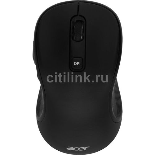 Мышь беспроводная Acer OMR303, радио, оптическая, USB, 1600dpi, черный [zl.mcecc.01y]