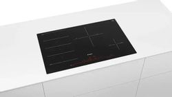 Индукционная варочная поверхность Bosch PXE801DC1E, стеклокерамика, черный
