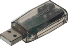 Изображение товара Звуковая карта USB  TRUA3D,  2.0, Ret [asia usb 6c v]