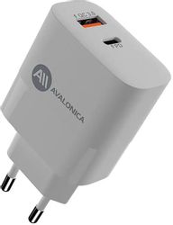 Сетевое зарядное устройство AVALONICA AVA-WCH-009, белый