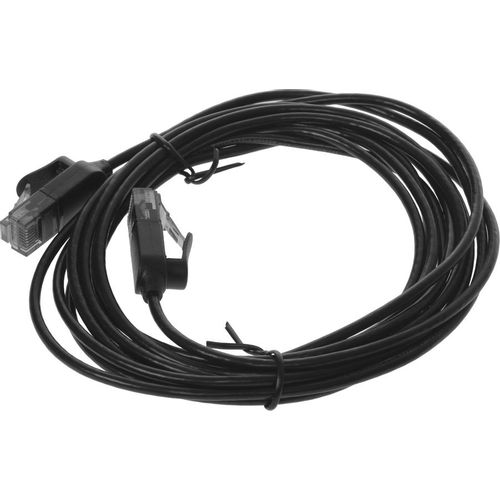 Патч-корд UGREEN NW122 литой (molded), U/UTP, кат.6A, 3м, 4 пары, 32AWG, медь, многожильный, черный