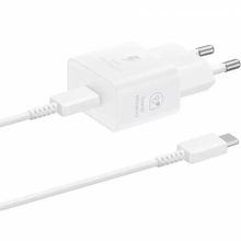 Изображение товара Сетевое зарядное устройство Samsung EP-T2510,  USB-C, USB-C, 25Вт, 3A, белый [ep-t2510xwegeu]