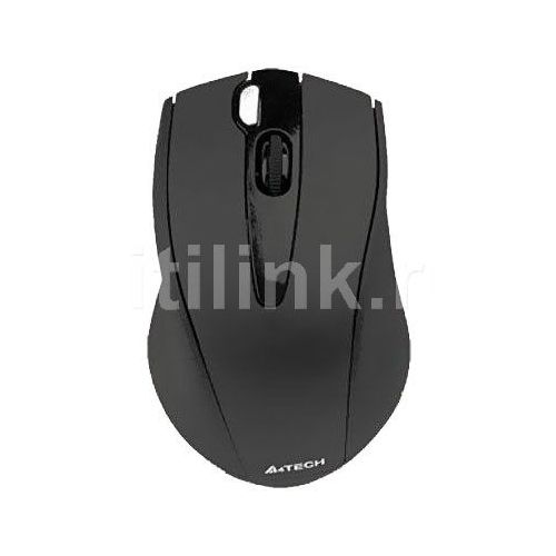 Мышь беспроводная A4TECH V-Track G9-500F, радио, оптическая, USB, 1200dpi, черный