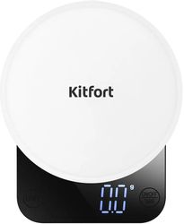 Весы кухонные KitFort КТ-867, белый