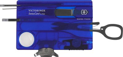 Швейцарская карта Victorinox SwissCard Lite, синий