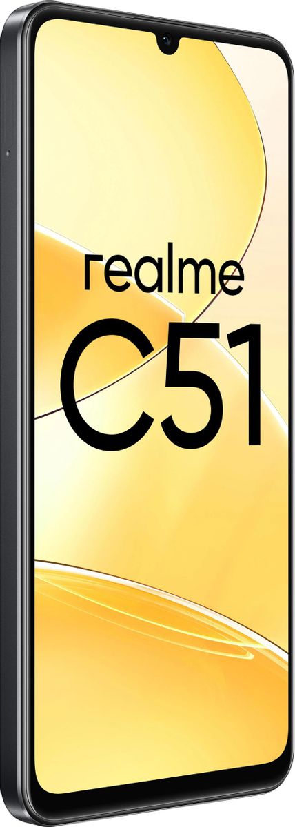 Смартфон REALME C51 4/128Gb,  RMX3830,  черный