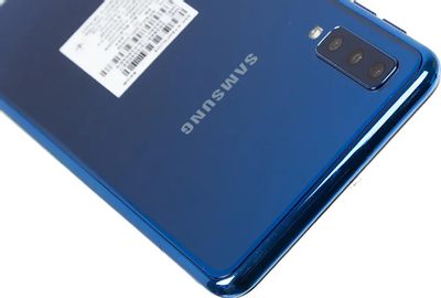 Смартфон Samsung Galaxy A7 (2018) 64Gb, SM-A750F, синий – купить в