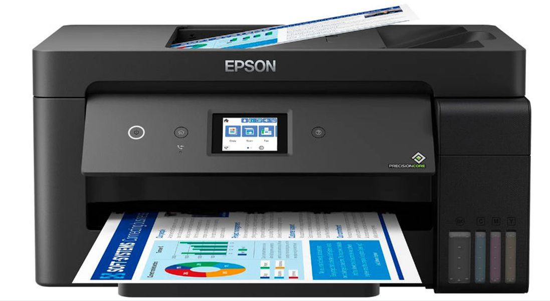 МФУ струйный Epson L14150 цветная печать, A3, с СНПЧ, цвет черный [c11ch96403/96502/96505/96503]