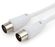 Изображение товара Кабель соединительный антенный PREMIER CCV-515-W-3M,  Coax (f) -  Coax (m),  75Ом,  3м, белый