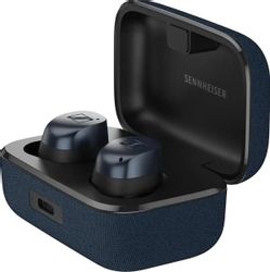 Изображение товара Наушники Sennheiser Momentum True Wireless 4, Bluetooth, внутриканальные, синий [700449 mtw4 denim blue]