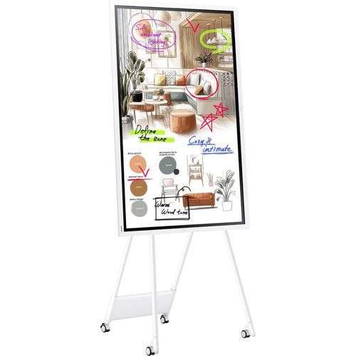 Панель Samsung Электронный флипчарт WM65FX 65", белый [lh65wmfwbgcxci]