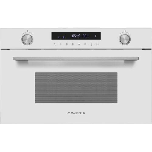 Встраиваемая микроволновая печь MAUNFELD MBMO349GW, 34л, 900Вт, белый [ка-00017303]