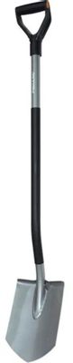 Характеристики Лопата штыковая Fiskars Ergonomic 1001568 для земляных ...