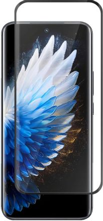 Защитное стекло для экрана BORASCO для Tecno Spark 40 Pro+ антиблик, 162х73 мм, 3D, черный [75962]