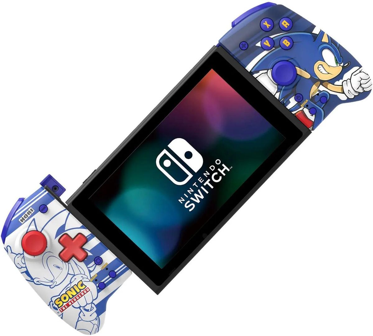 Контроллер HORI Split pad pro Sonic для Nintendo Switch синий – купить в  Ситилинк | 1907242