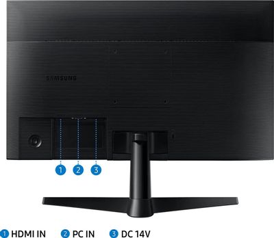 27" Монитор Samsung S27C310EAI, 1920x1080, IPS, 75Гц, 1хHDMI, черный ...