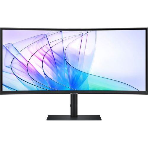 34" Монитор Samsung ViewFinity S6 S34C650VAIXCI, 3440x1440, VA, 100Гц, 1хHDMI, 1хDP, изогнутый, черный [ls34c650vaixci]