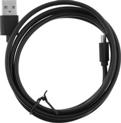 Кабель KINGPRICE KP-microUSB-2.4A-1.5m, micro USB (m) - USB (m), 1.5м, черный