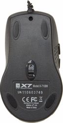Мышь проводная A4TECH X-710BK, USB, черный
